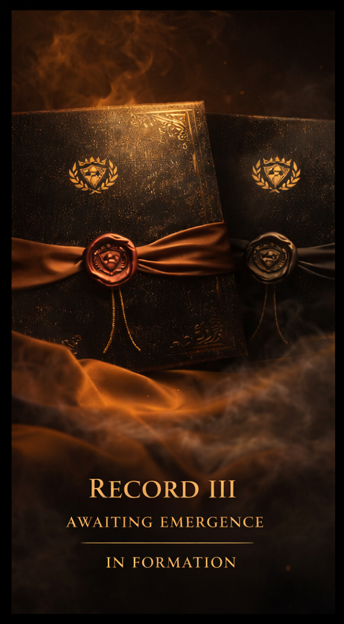 Two ornate books with wax seals.