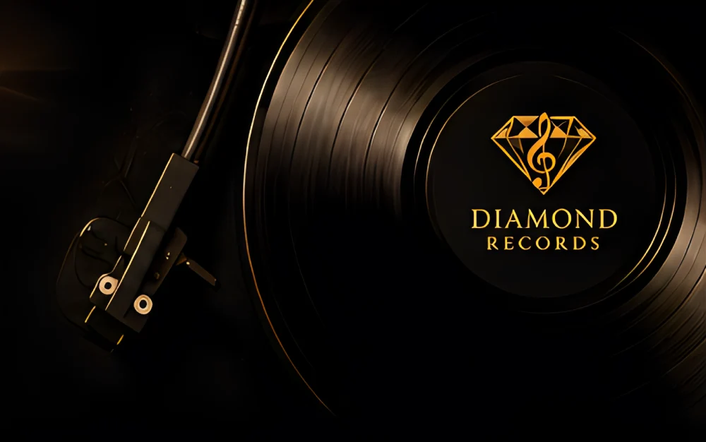 Vinyl record with Diamond Records logo.